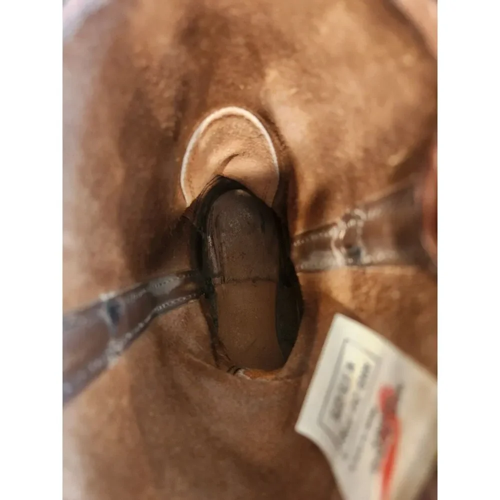 Red Wing Pecos Cowboy Boots Brown Men's Size 10 B 790 VTG